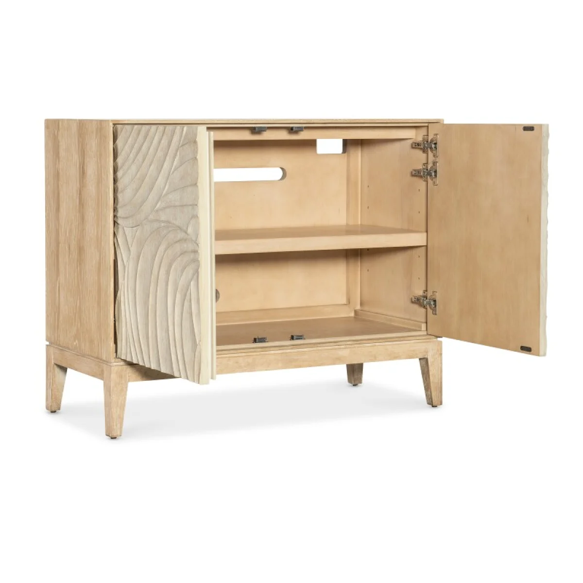 Retreat Carved Nightstand Nightstands Brown 6