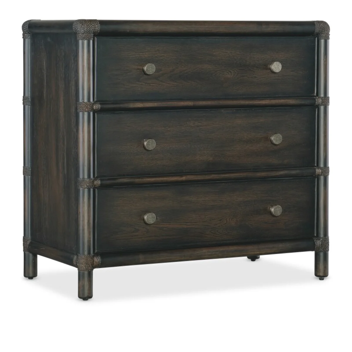 Retreat Pole Rattan Nightstand Nightstands Brown 4