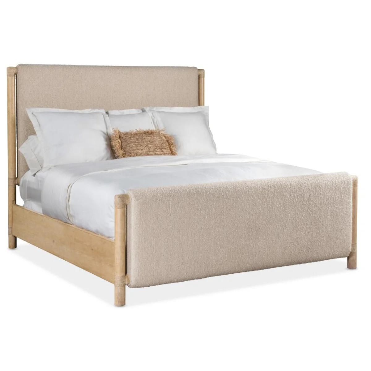 Retreat Queen Upholstered Panel Bed Beds Beds 4