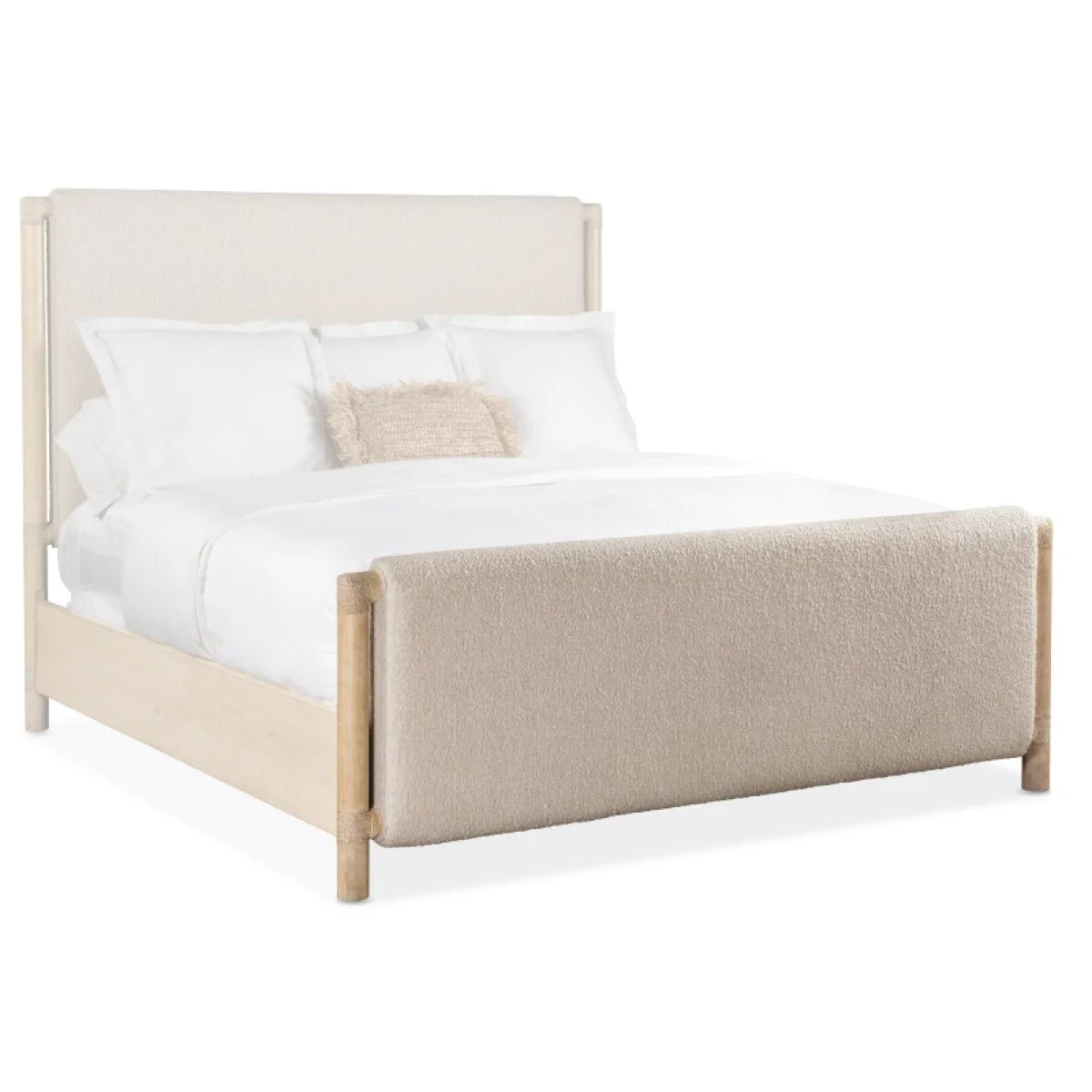 Retreat King Upholstered Panel Bed Beds Beds 9