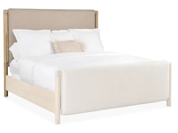 Bedroom Retreat 6/0-6/6 Upholstered Panel Headboard Bed Parts Bed Parts