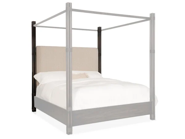 Bedroom Retreat 6/0-6/6 Pole Rattan Upholstered Poster Headboard Bed Parts Bed Parts