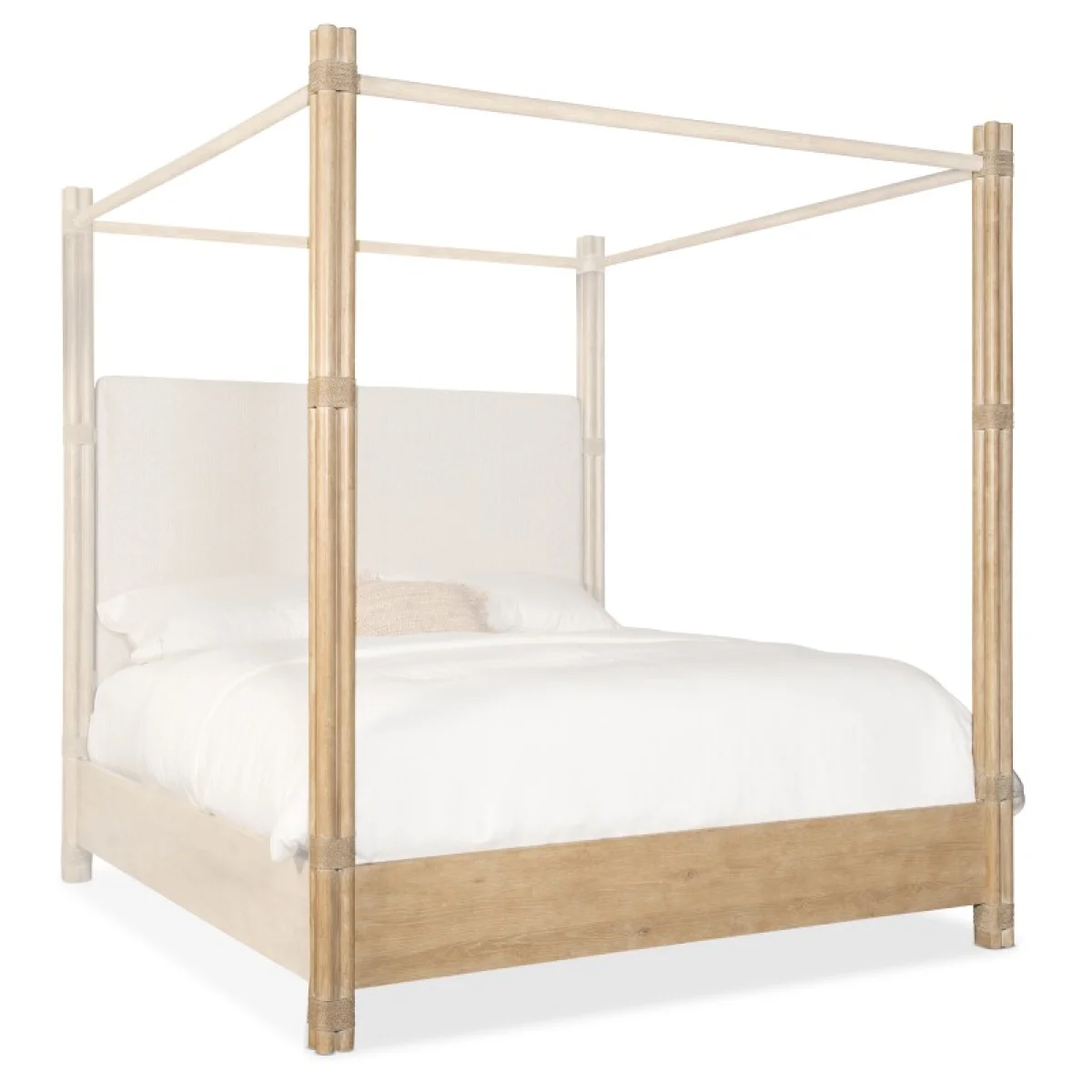 Bedroom Retreat 6/0-6/6 Pole Rattan Poster Footboard Bed Parts Bed Parts 4