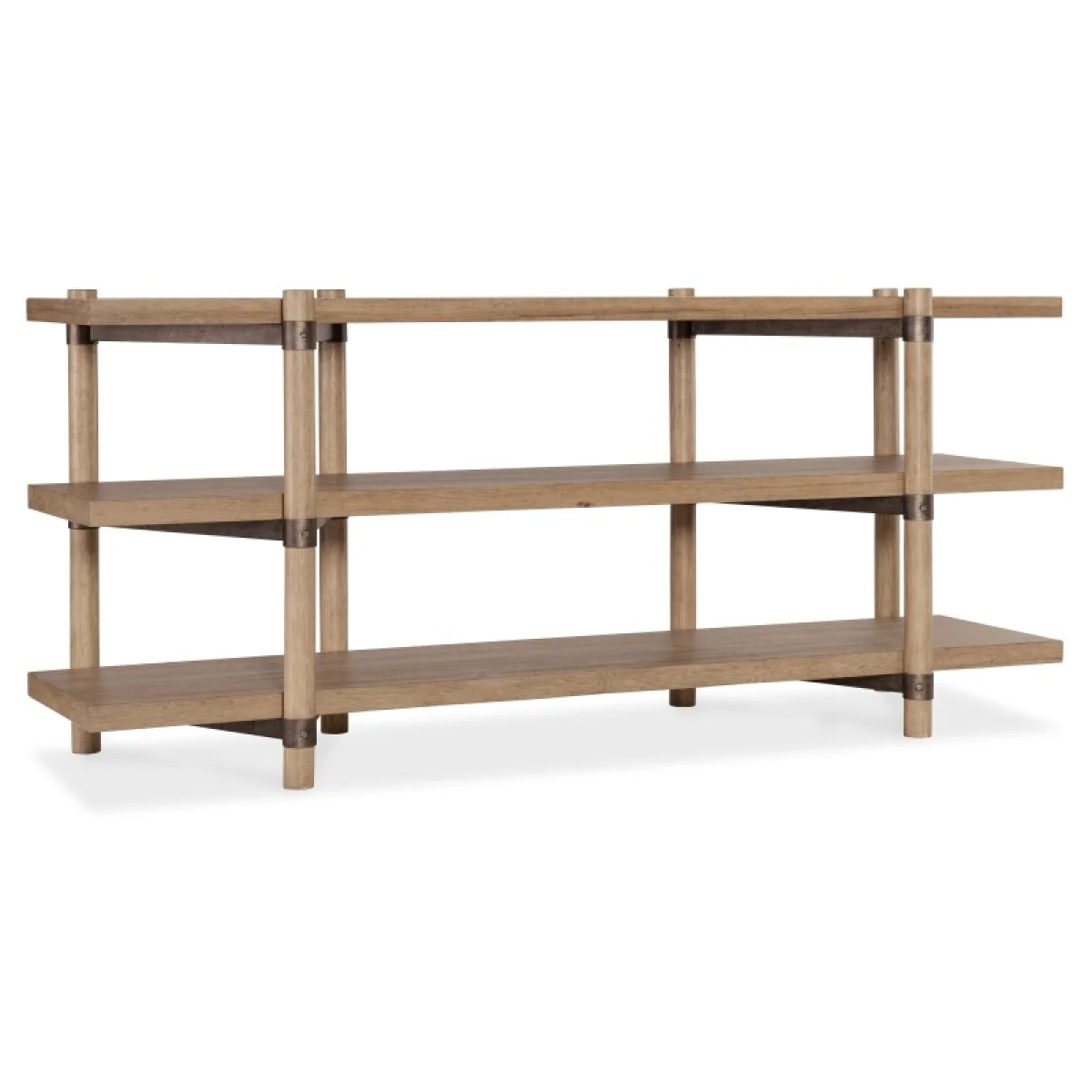 Vineyard Row Console Entertainment Stands Brown 6