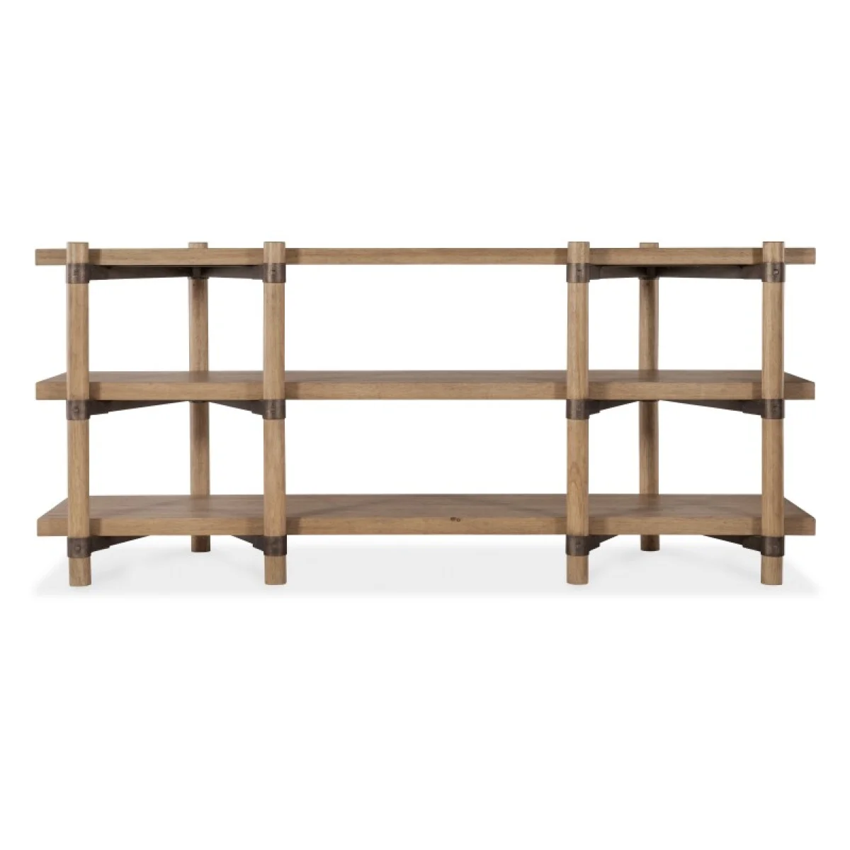 Vineyard Row Console Entertainment Stands Brown 7