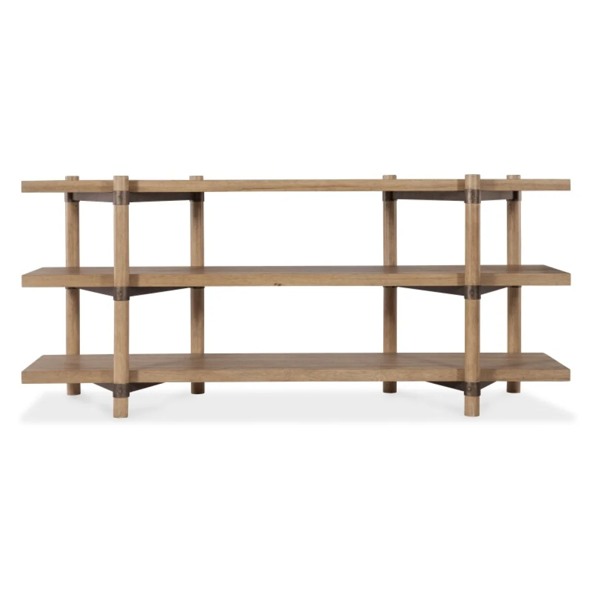 Vineyard Row Console Entertainment Stands Brown 8