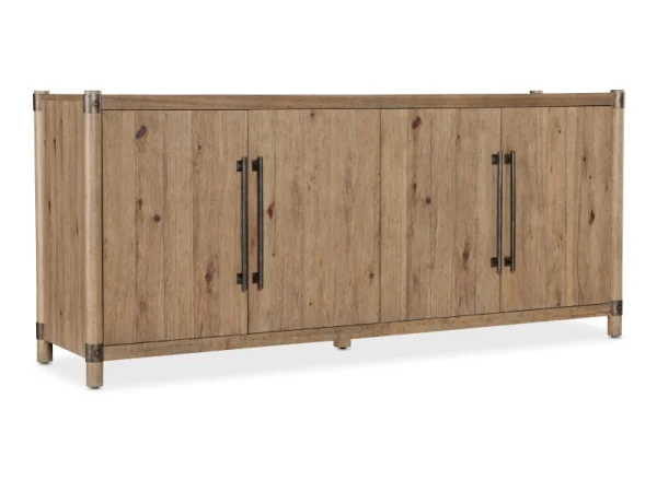 Vineyard Row Entertainment Credenza Entertainment Stands Brown