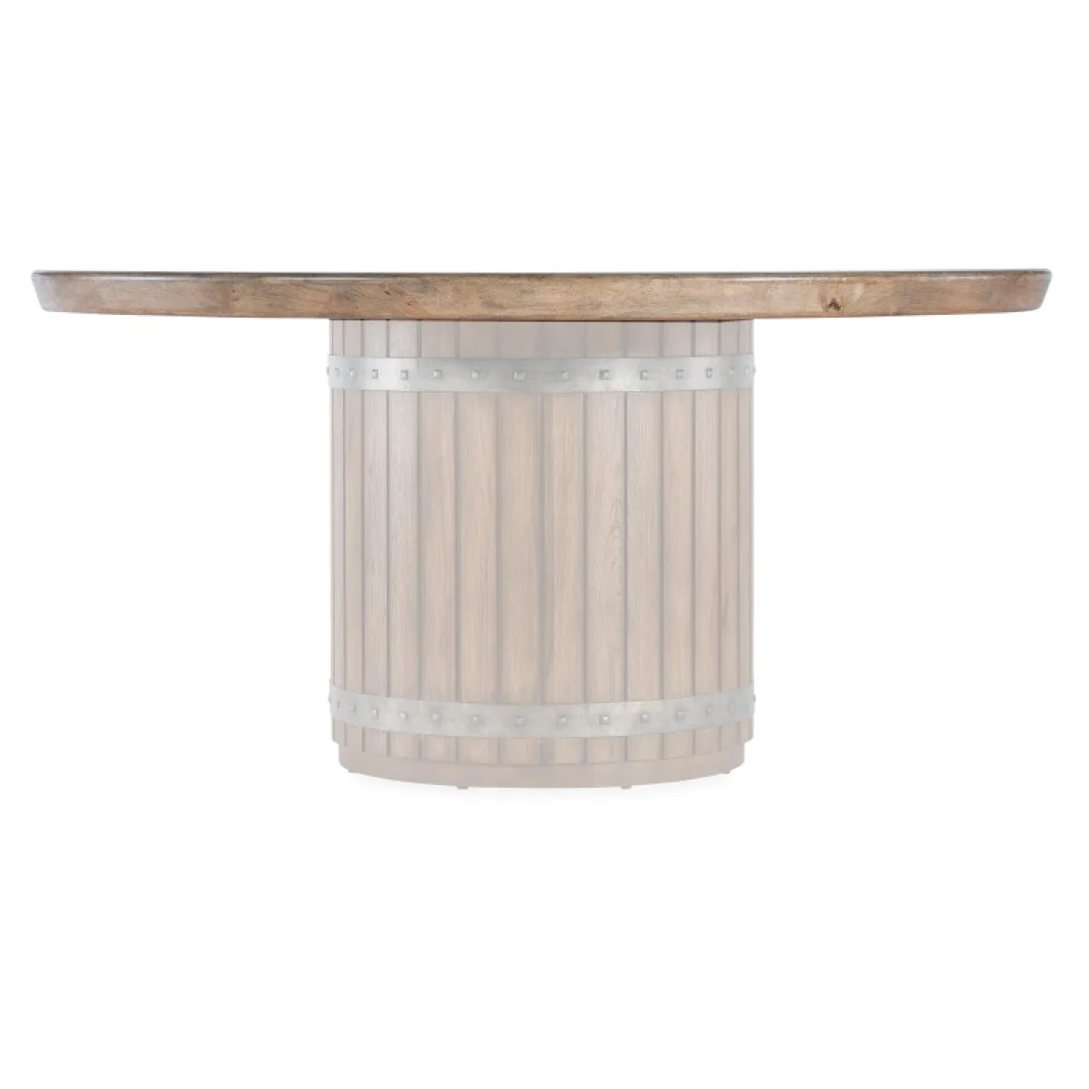 Vineyard Row Round Dining Table Dining Tables Brown 10