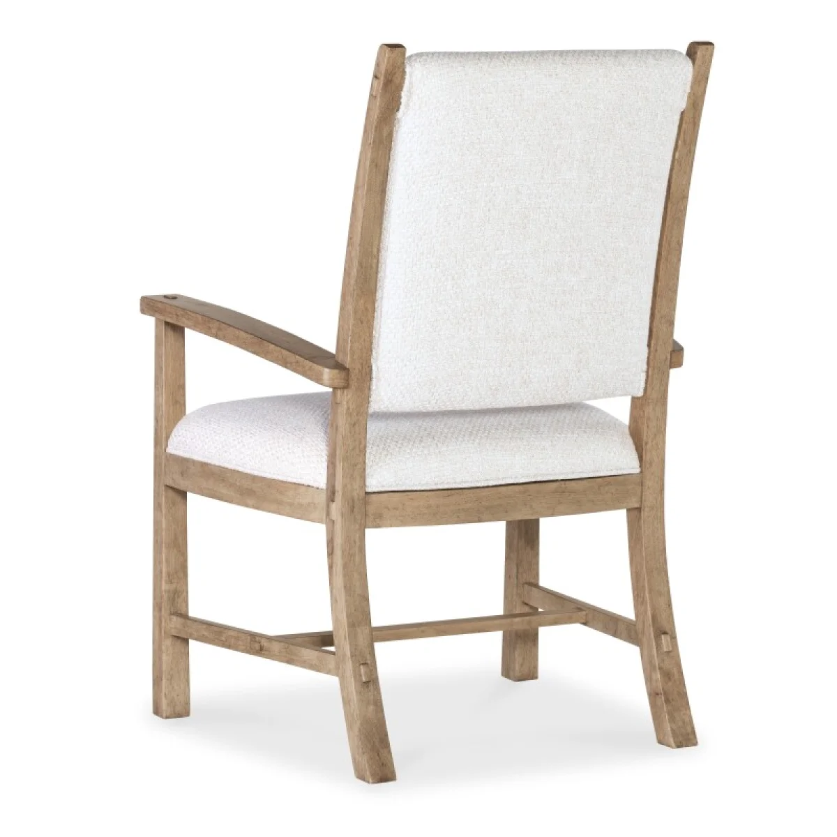 Vineyard Row Post Back Upholstered Arm Chair Chairs & Benches Beige 6