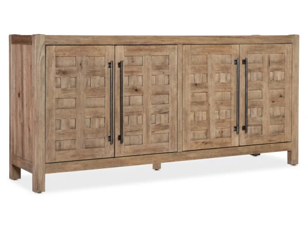 Vineyard Row Buffet Dining Storage Brown