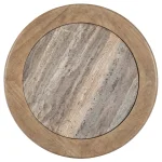 Vineyard Row Round Pedestal End Table - Image 5