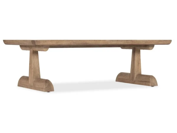 Vineyard Row Rectangle Cocktail Table Cocktail & Coffee Tables Brown
