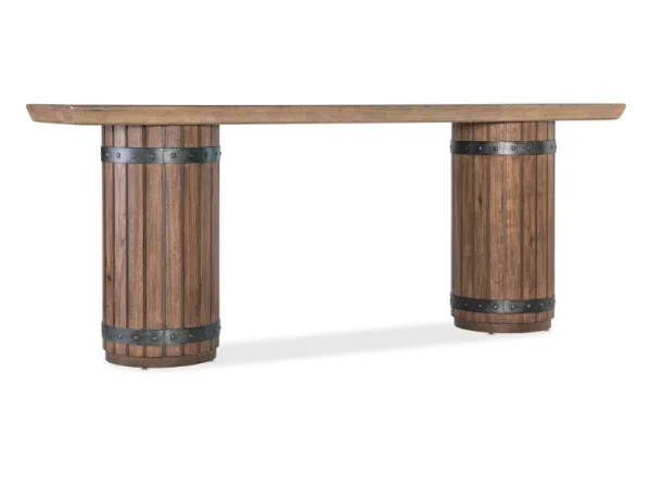 Vineyard Row Console Table Console Tables Brown