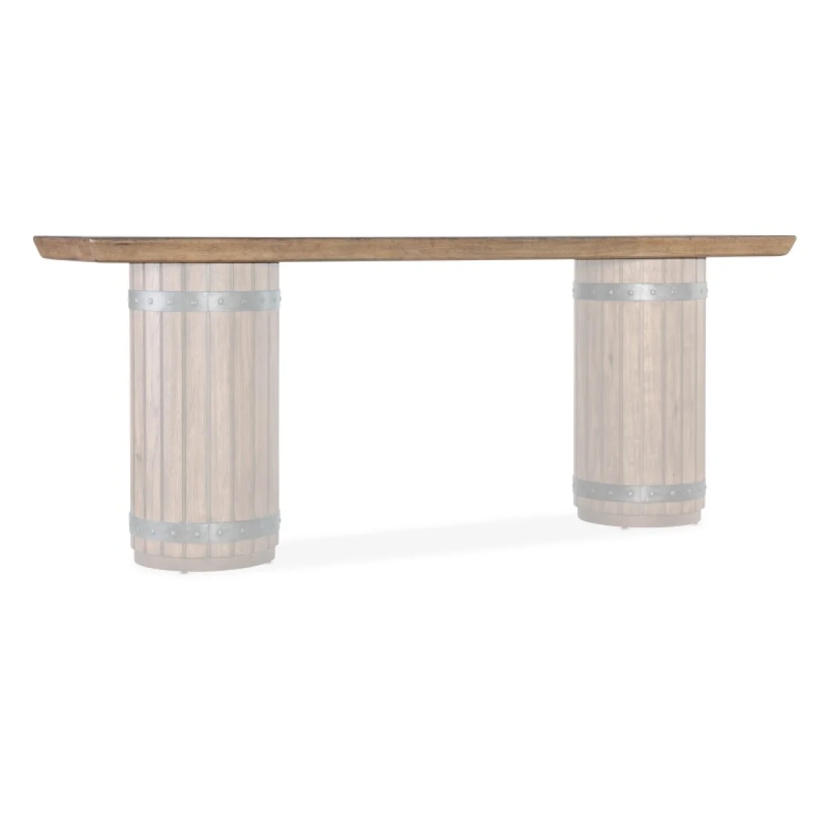 Living Room Vineyard Row Console Table Top Console Tables Brown 4