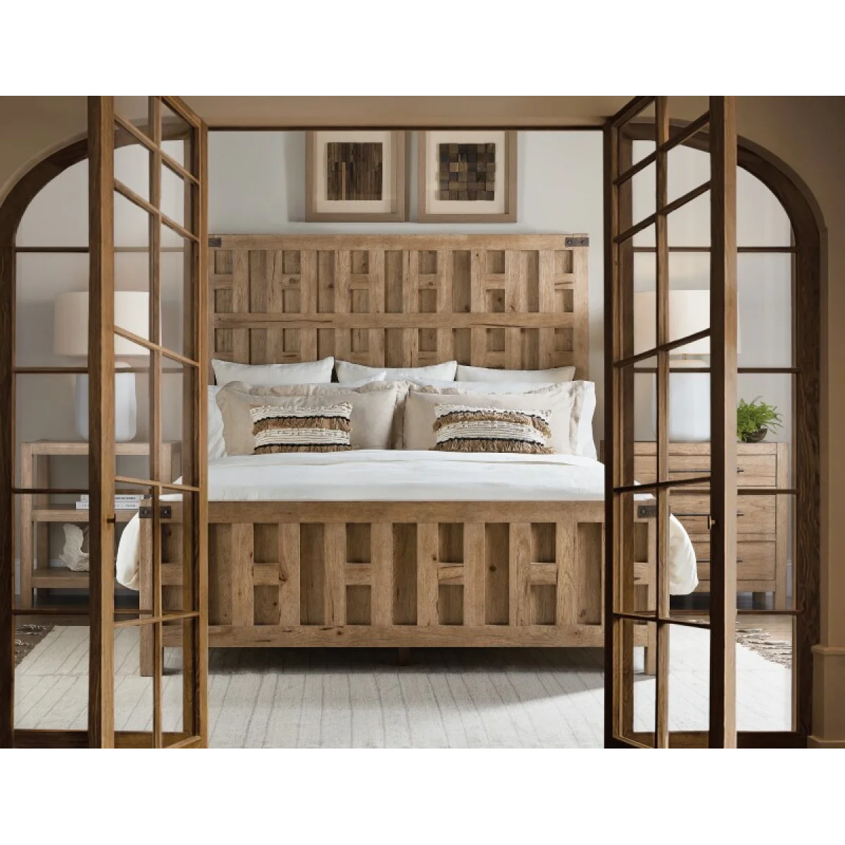 Vineyard Row California King Panel Bed Beds Beds 8