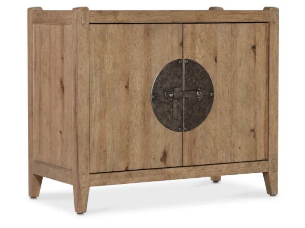Vineyard Row Two-Door Nightstand Nightstands Brown