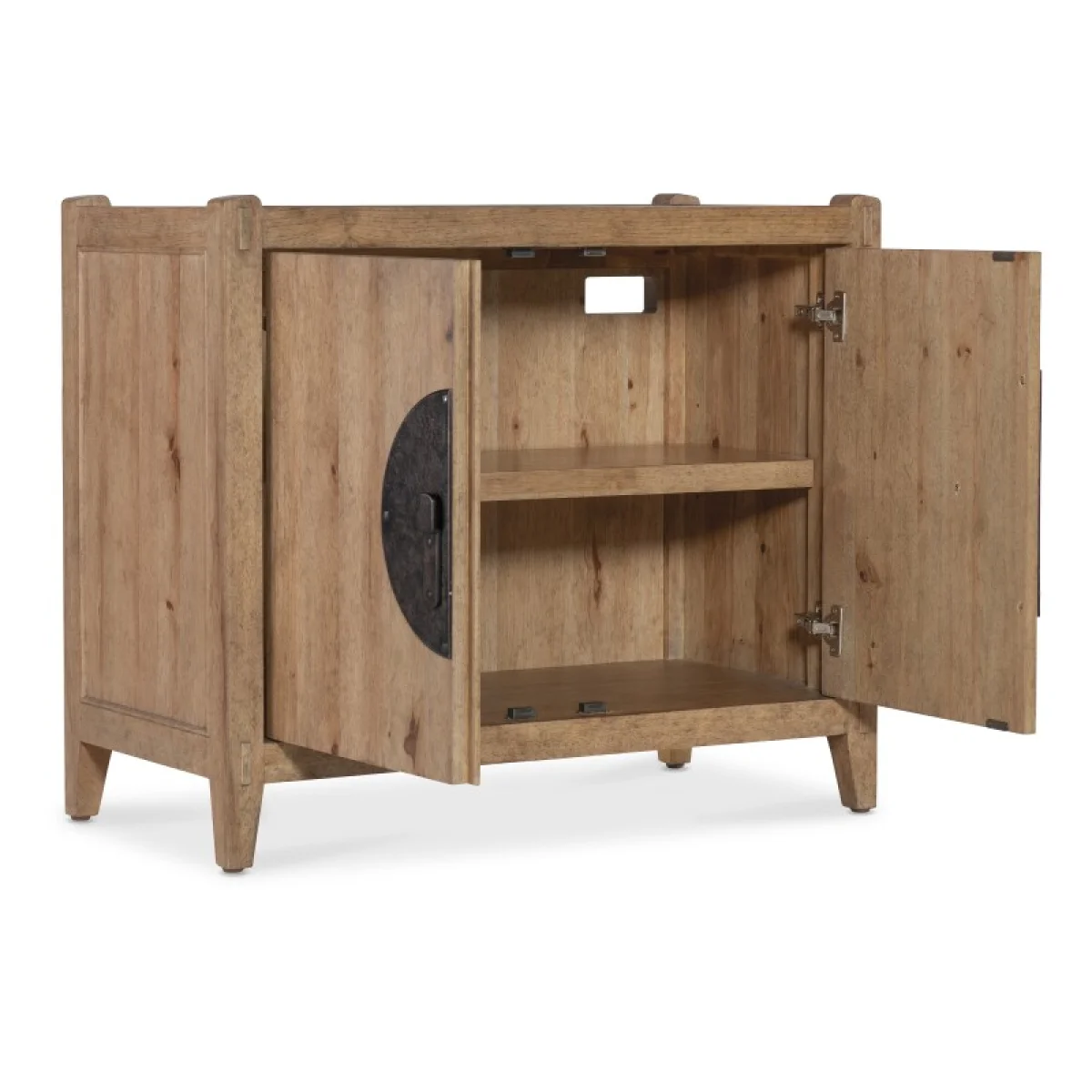 Vineyard Row Two-Door Nightstand Nightstands Brown 6