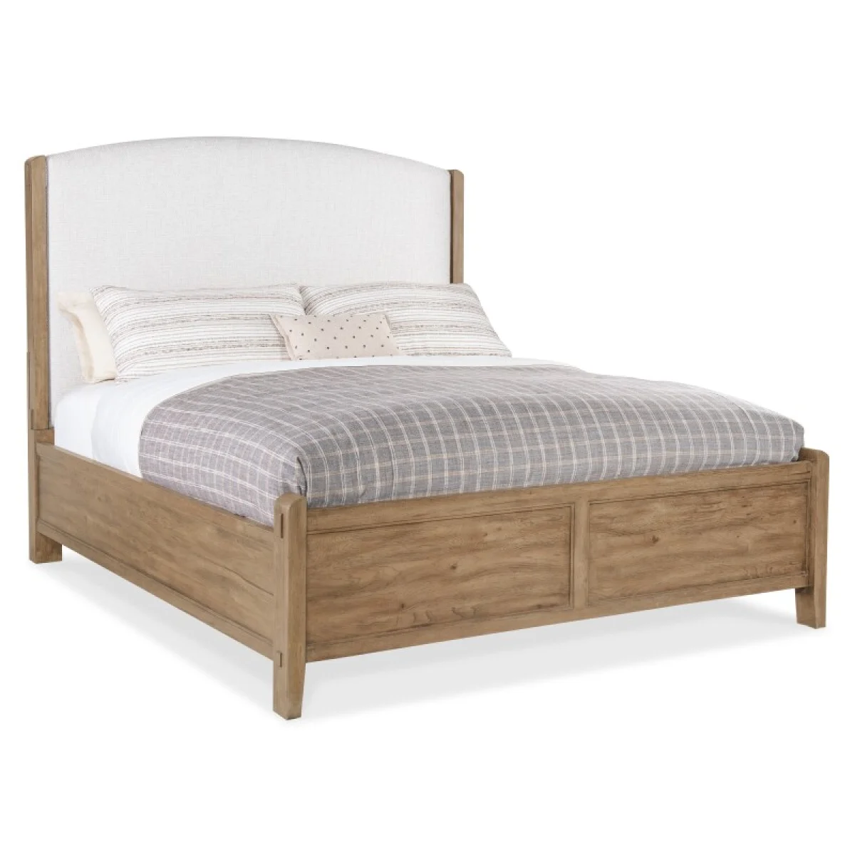 Vineyard Row California King Upholstered Bed Beds Beds 4