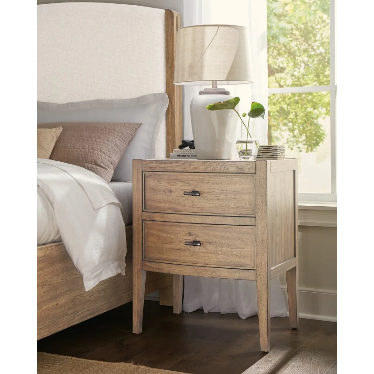 Vineyard Row King Upholstered Bed Beds Beds 7