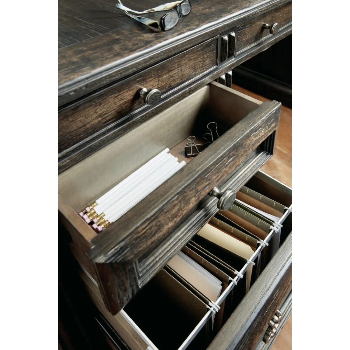 La Grange San Felipe Executive Desk Desks Brown 9
