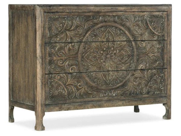 La Grange Lockhart Three-Drawer Accent Chest Accent Furniture Accent Furniture