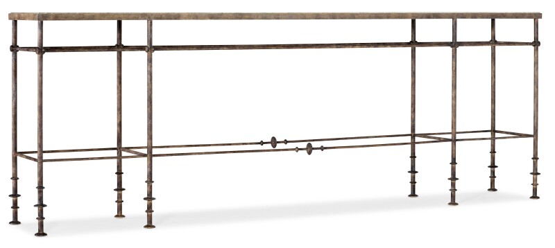 La Grange St James Metal and Stone Console Console Tables Blacks 9 La Grange St James Metal and Stone Console Console Tables Blacks 9