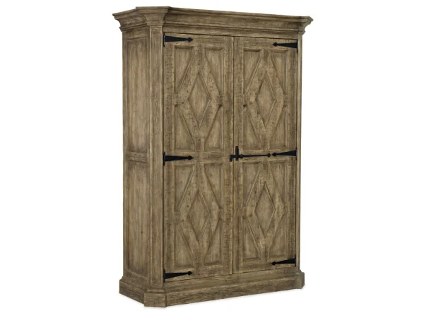 La Grange Mt. Maria Wardrobe Dressers Brown