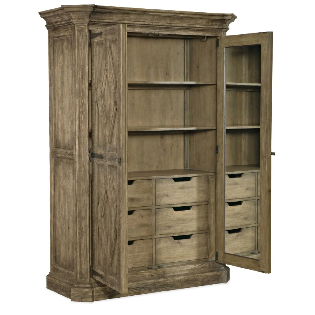 La Grange Mt. Maria Wardrobe Dressers Brown 6