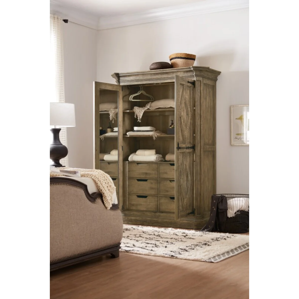 La Grange Mt. Maria Wardrobe Dressers Brown 9