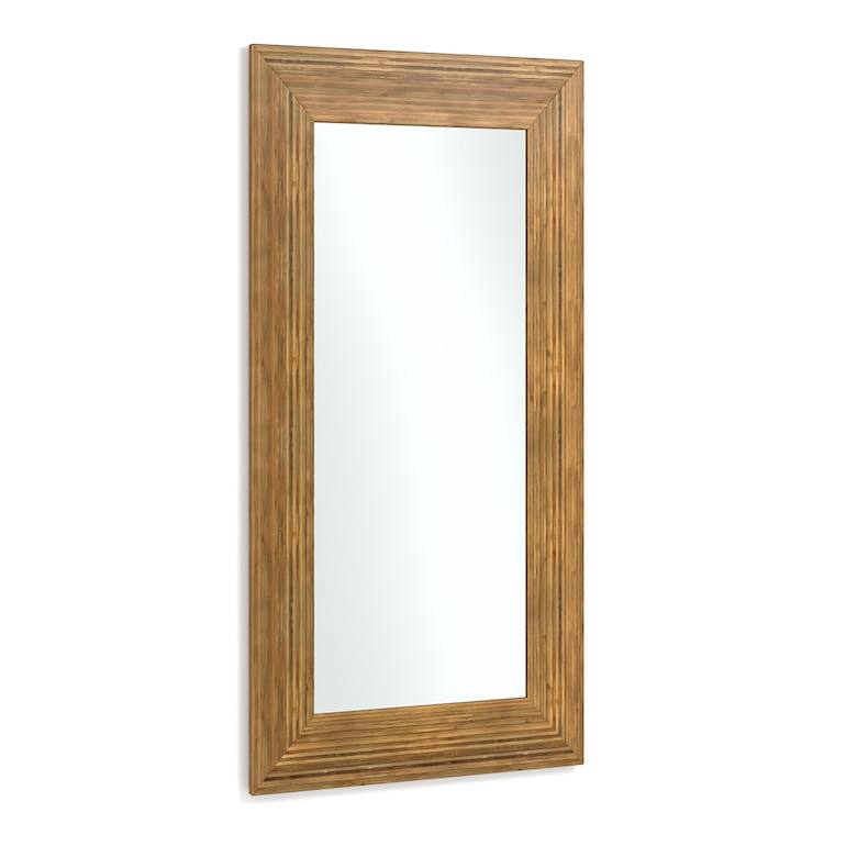 Louisa Crushed Bamboo Mirror