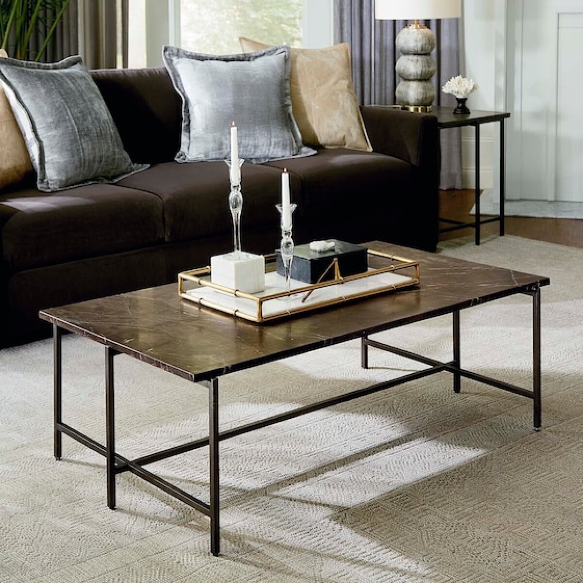 Exmore Rectangular Cocktail Table Cocktail & Coffee Tables Bassett Furniture 5