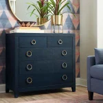 Ventura Raffia Chest Pacific Blue - Image 2