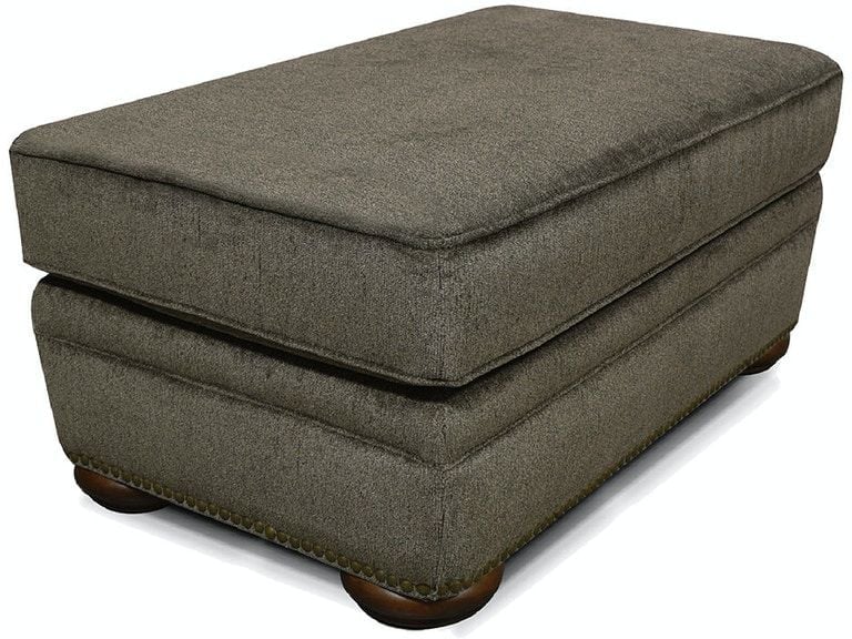 Knox Ottoman with Nails