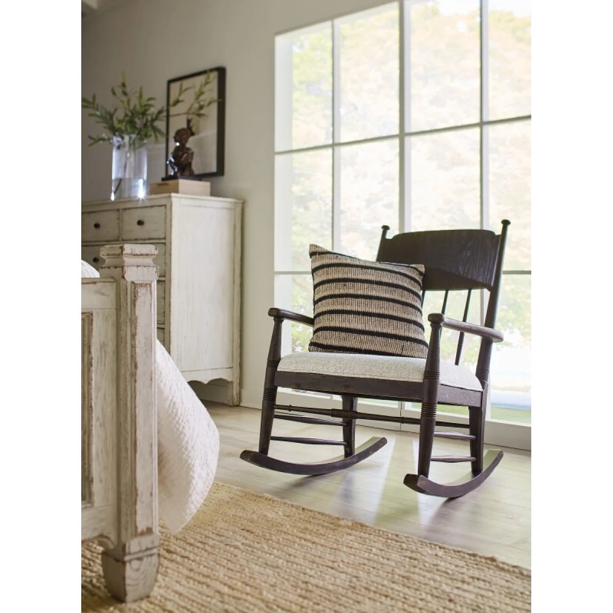 Americana Rocking Chair Chairs Beige 9