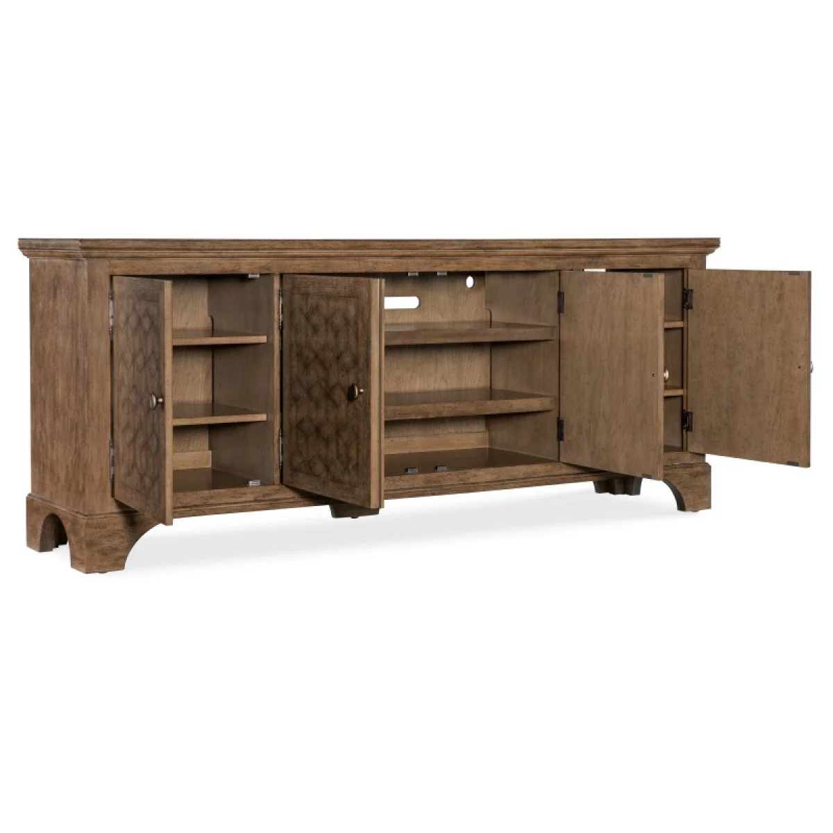 Americana Entertainment Credenza Entertainment Stands Brown 6