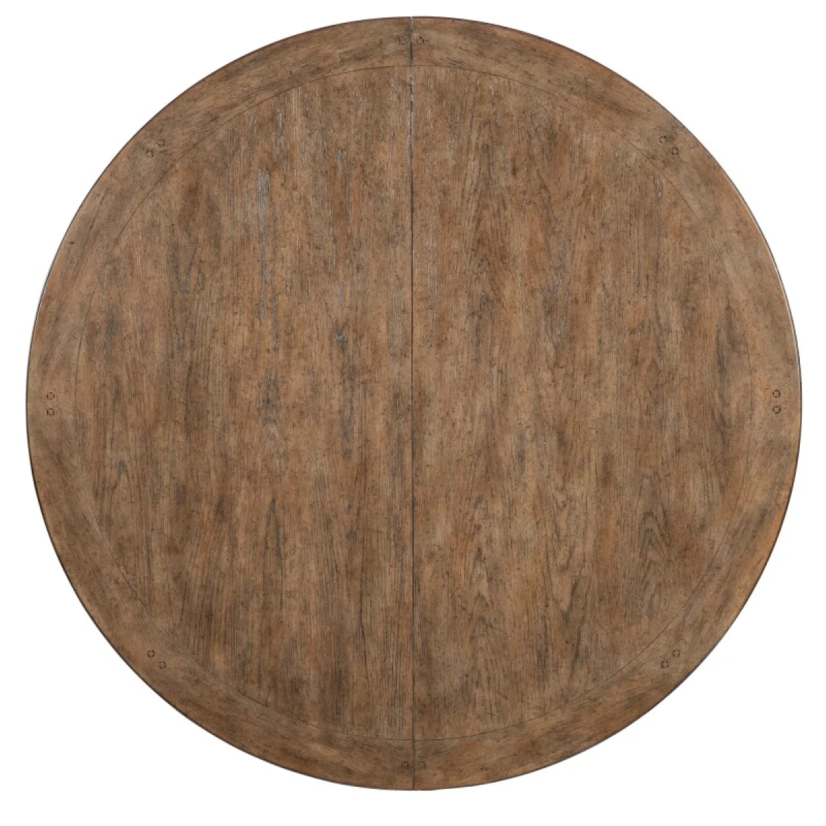 Americana Round Pedestal Dining Table with 1-22in Leaf Dining Tables Blacks 9