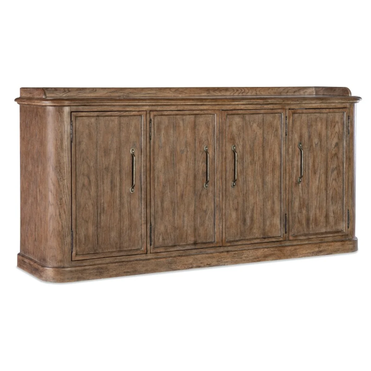 Americana Four-Door Buffet Dining Storage Brown 4