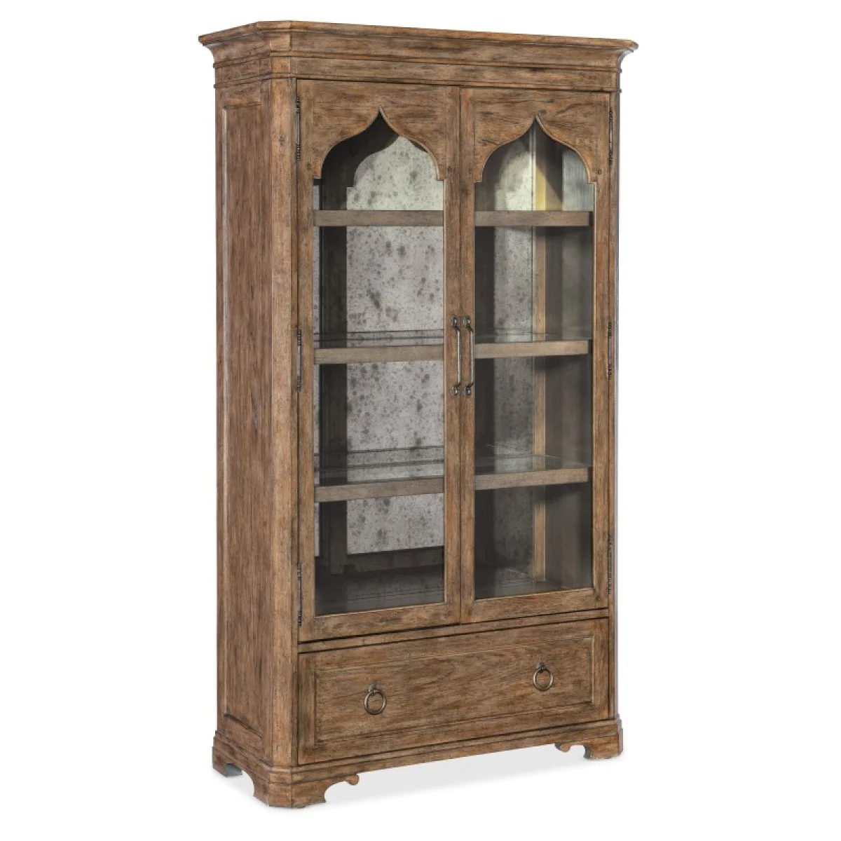 Americana Display Cabinet Dining Storage Brown 4