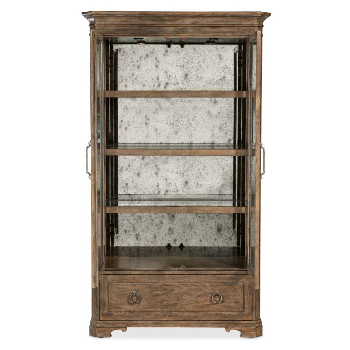 Americana Display Cabinet Dining Storage Brown 7