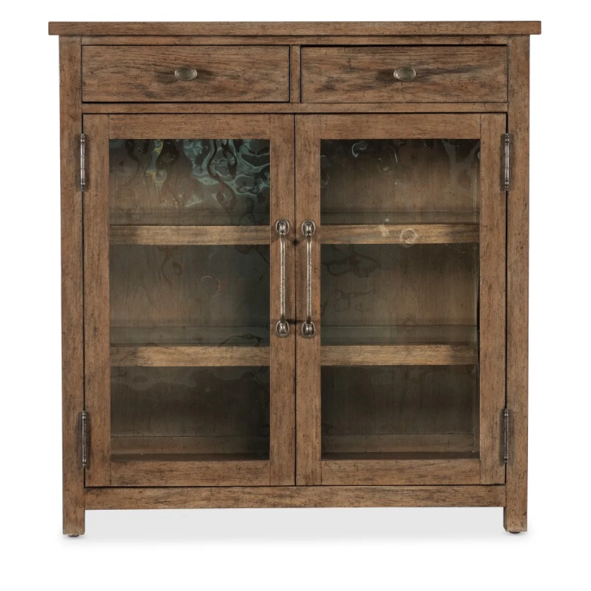 Americana Pie Chest Dining Storage Brown 11