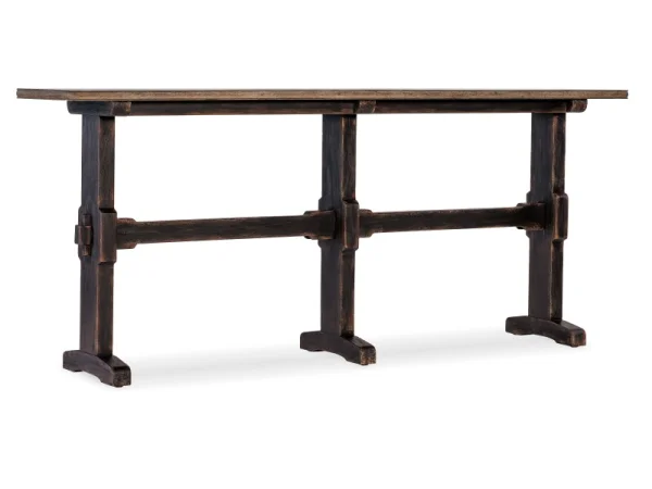 Americana Trestle Console Table Console Tables Blacks