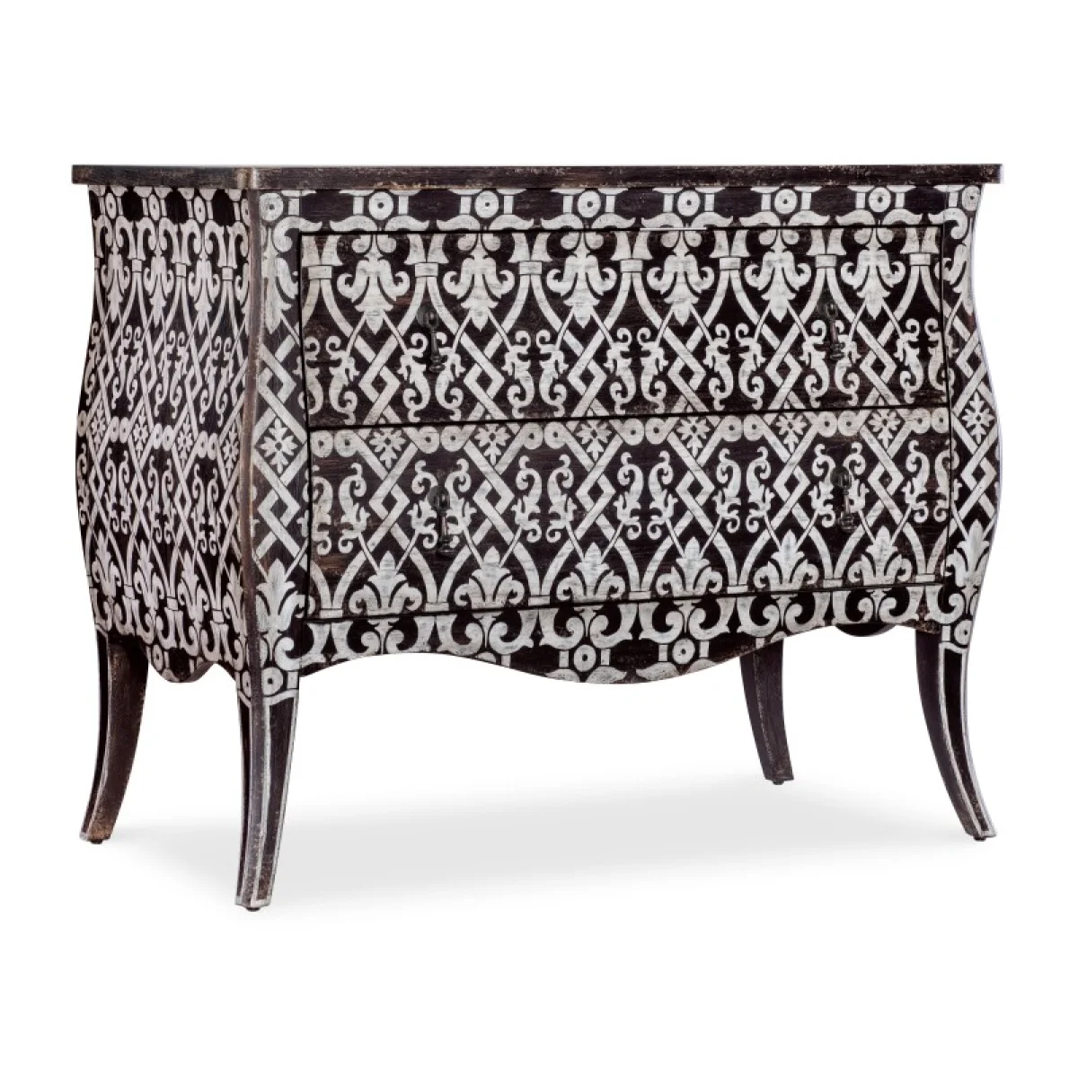 Americana Two-Drawer Bombay Accent Chest Accent Furniture Accent Furniture 4