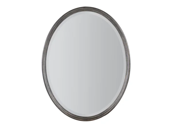 Americana Oval Mirror Bedroom Mirrors Blacks