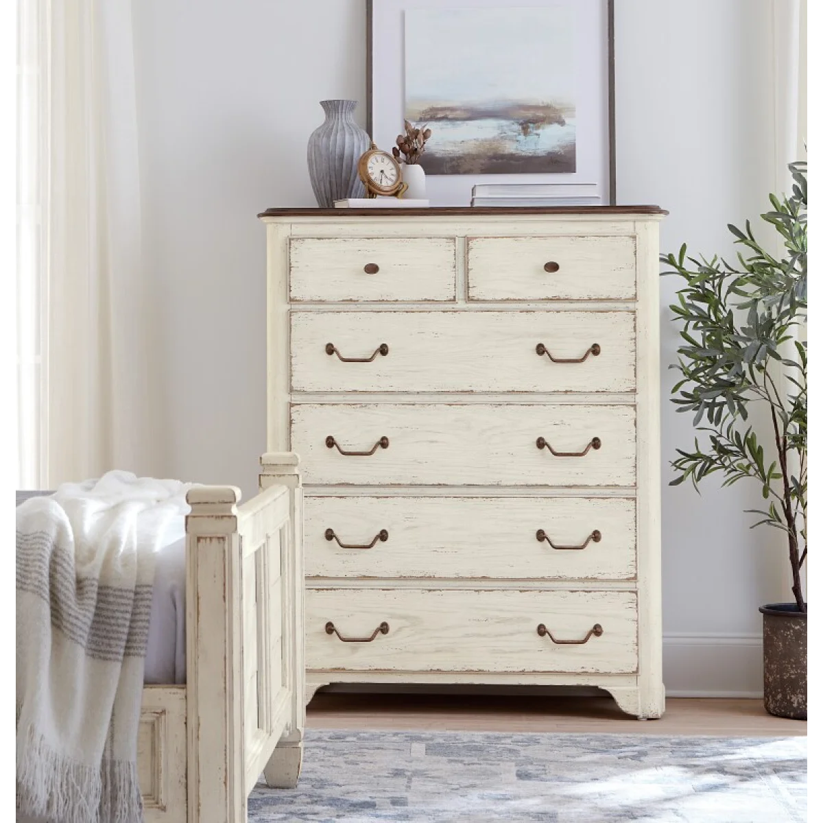 Americana Six-Drawer Chest Chests Chests 8