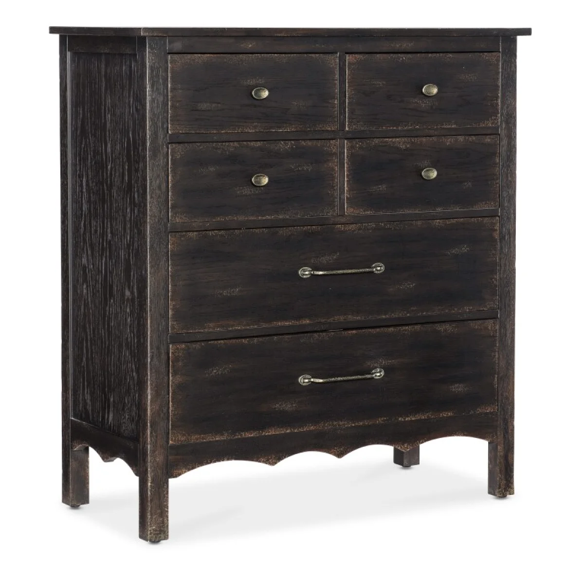 Americana Six-Drawer Chest Chests Blacks 4