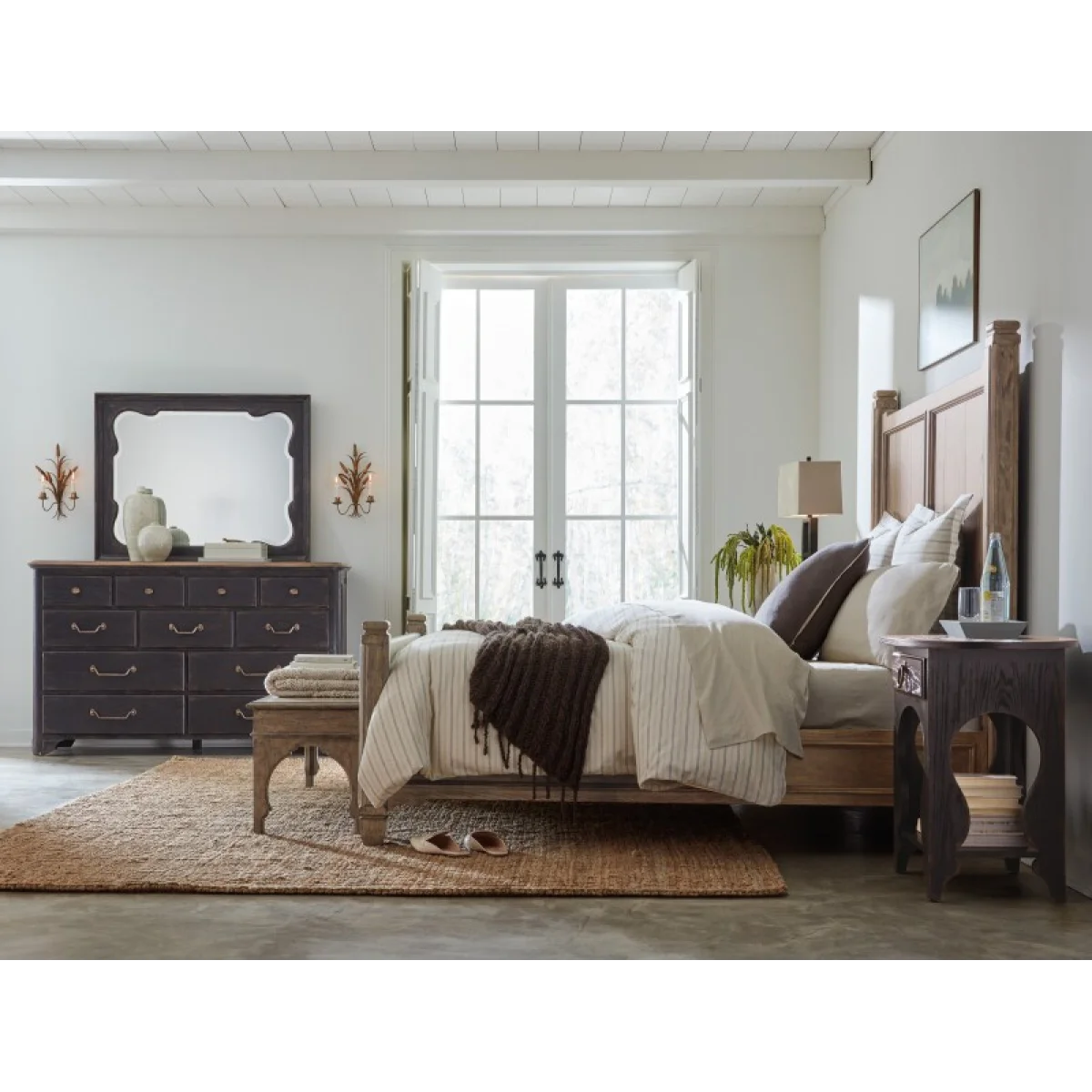 Americana Queen Panel Bed Beds Beds 8