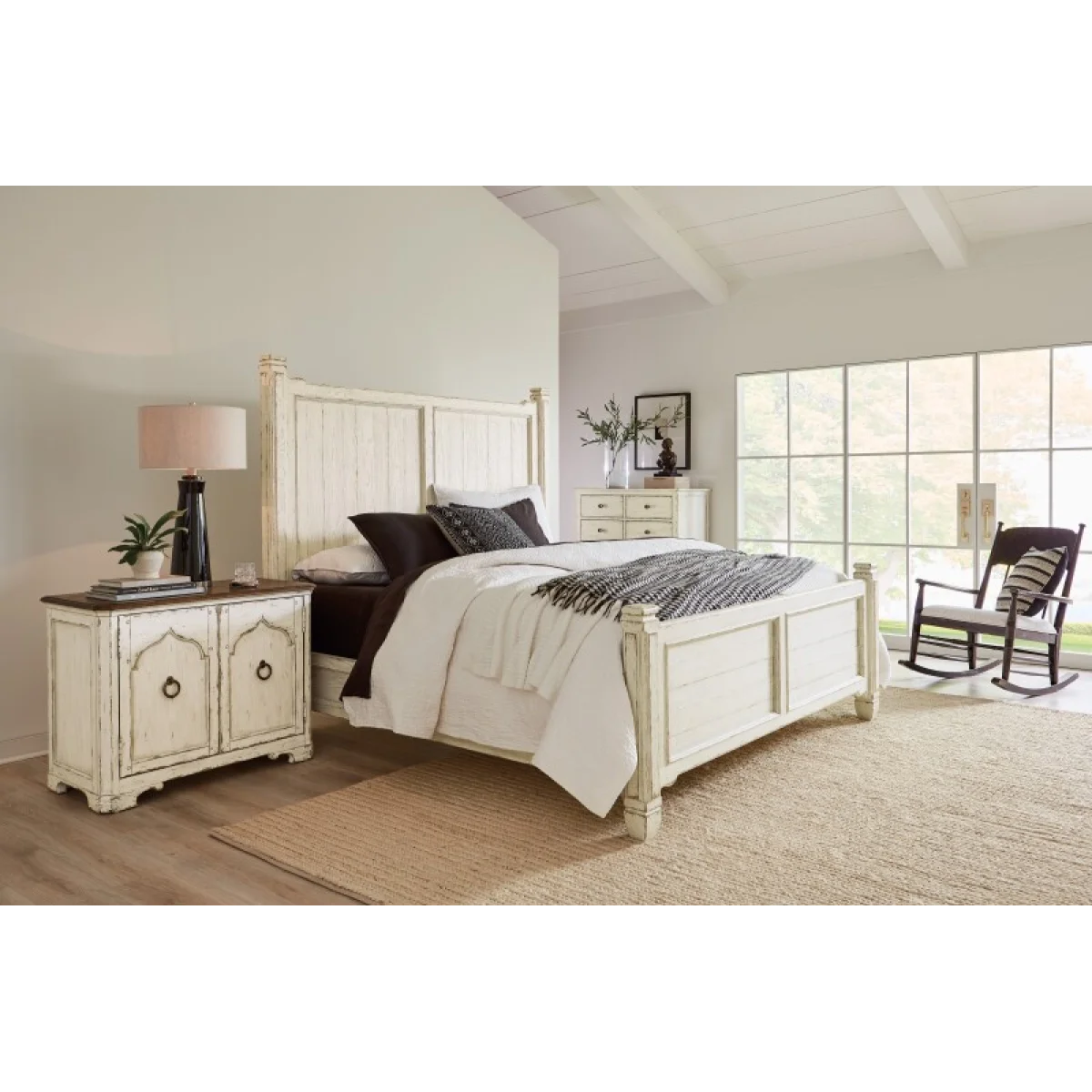 Americana King Panel Bed Beds Beds 8