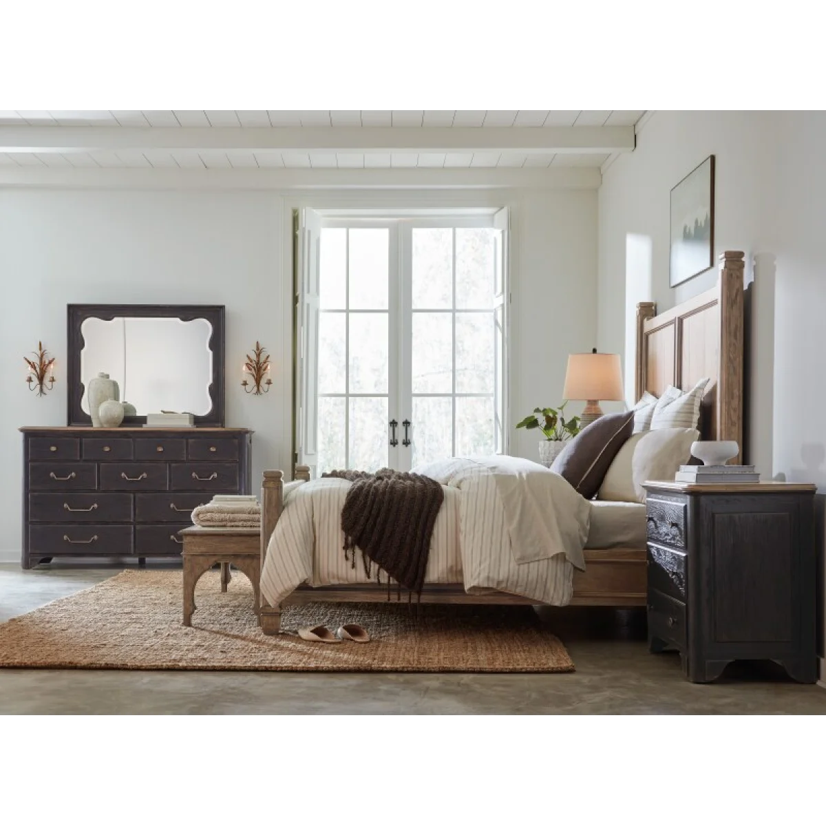 Americana King Panel Bed Beds Beds 7