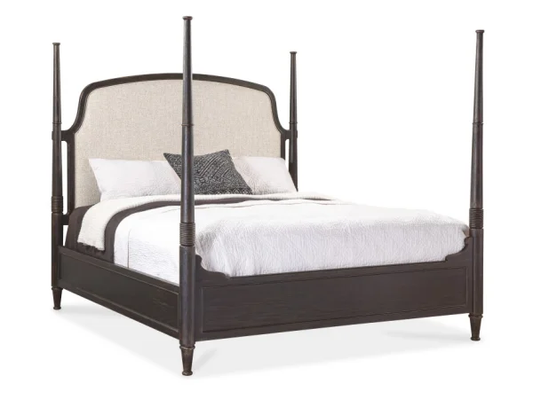 Americana California King Upholstered Poster Bed Beds Beds 23