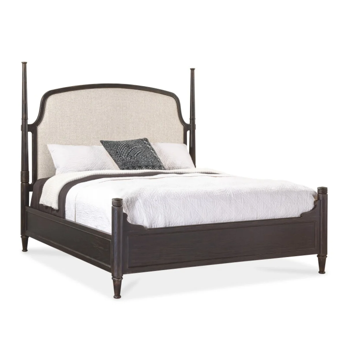 Americana King Upholstered Poster Bed Beds Beds 6